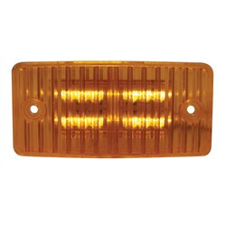 UP37645-12 LED Cab Light For Freightliner Century (1996-2011) And Columbia (2001-2017) - Amber LED/Amber Lens