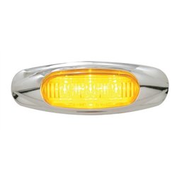 UP37647-3 LED Light (Clearance/Marker) - Amber LED/Amber Lens