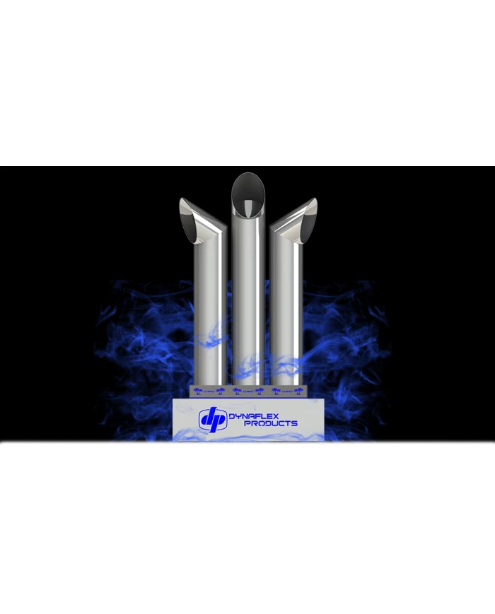 60 INCH. PLAIN STACK | CHINO | CHROME