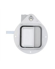 UP42770-Chrome Exterior Sleeper Door Handle For Peterbilt 379/378/385 (1987-2005), 377/376/375 (1987-2000) - Passenger