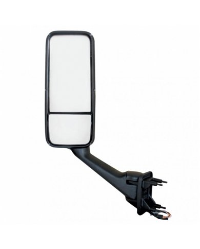 UP42773-Chrome Heated Mirror Assembly For Peterbilt 387/587 & Kenworth T2000/T700 - Driver