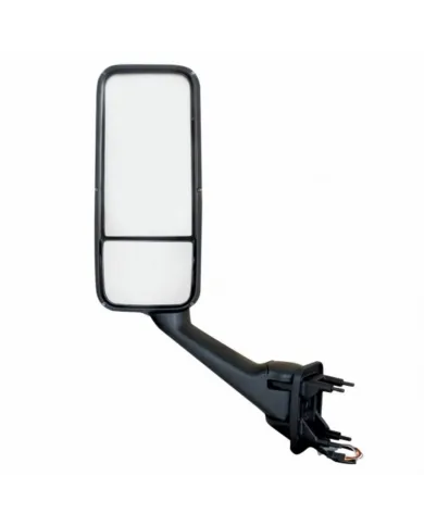 UP42773-Chrome Heated Mirror Assembly For Peterbilt 387/587 & Kenworth T2000/T700 - Driver