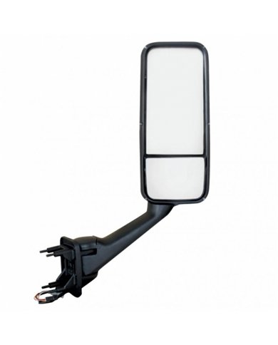 UP42774-Chrome Heated Mirror Assembly For Peterbilt 387/587 & Kenworth T2000/T700 - Passenger
