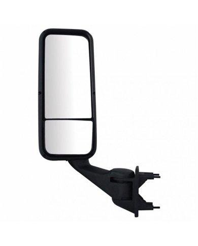 UP42775-Black Heated Mirror Assembly For Peterbilt 387/587 & Kenworth T2000/T700 - Driver