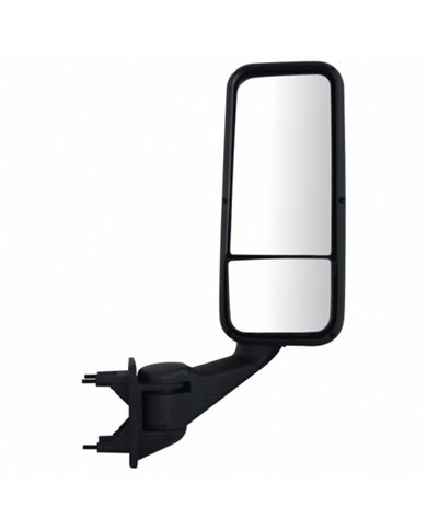 UP42776-Black Heated Mirror Assembly For Peterbilt 387/587 & Kenworth T2000/T700 - Passenger
