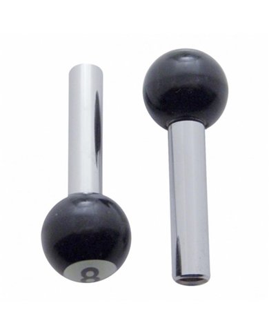 GG70023 - CR. PLASTIC POINTED ROUND NUT COVER, 3/4" OR 18 M/M