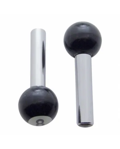 GG70023 - CR. PLASTIC POINTED ROUND NUT COVER, 3/4" OR 18 M/M