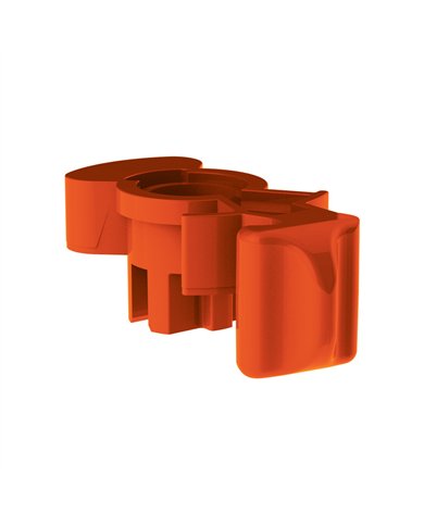 UP70274-Candy Color Plastic Splitter Button For Eaton Fuller 13 Speed Shifter-Cadmium Orange