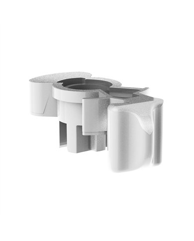 UP70278-Candy Color Plastic Splitter Button For Eaton Fuller 13 Speed Shifter-Liquid Silver