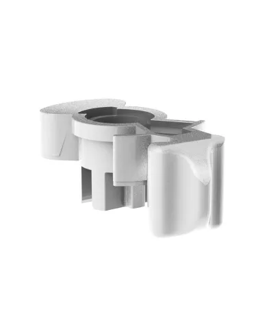 UP70278-Candy Color Plastic Splitter Button For Eaton Fuller 13 Speed Shifter-Liquid Silver