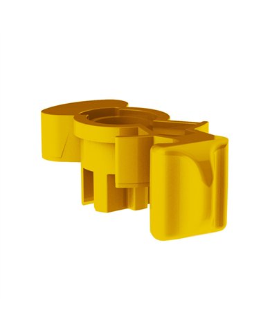 UP70280-Candy Color Plastic Splitter Button For Eaton Fuller 13 Speed Shifter-Electric Yellow