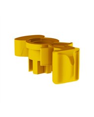 UP70280-Candy Color Plastic Splitter Button For Eaton Fuller 13 Speed Shifter-Electric Yellow