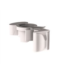 UP70296-Candy Color Plastic Splitter Button For Eaton Fuller 15 Speed Shifter-Pearl White