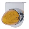 UP37881-Stainless Light Bracket With 19 LED Watermelon Light - Amber LED/Amber Lens