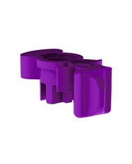 UP70370-Candy Color Plastic Splitter Button For Eaton Fuller 13 Speed Shifter-Candy Purple