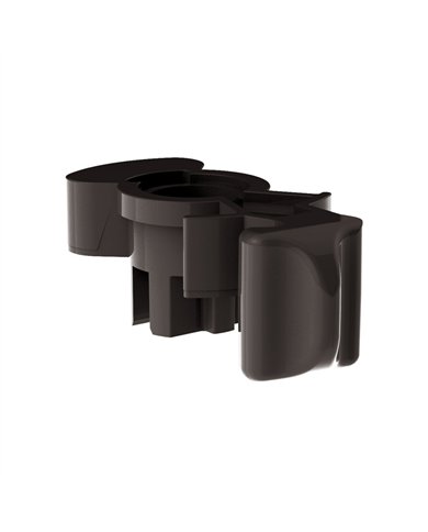 UP70371-Candy Color Plastic Splitter Button For Eaton Fuller 13 Speed Shifter-Glossy Black