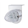 UP37882-Stainless Light Bracket With 19 LED Watermelon Light - Amber LED/Clear Lens