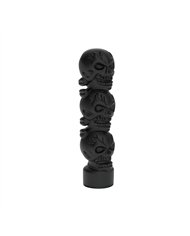 UP70538B-1/2"-13 Thread-On 3 Skull Candy Color Shift Knob-Matte Black
