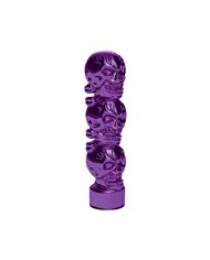 UP70542B-1/2"-13 Thread-On 3 Skull Candy Color Shift Knob-Candy Purple