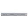 UP37927-12-3/4" Stainless Light Bracket With 19 LED 12" Light Bar - Red LED/Clear Lens