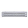 UP37931-12-3/4" Stainless Light Bracket With 2X 19 LED 12" Light Bars - Red LED/Clear Lens
