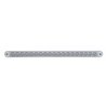 UP37942-19 LED 12" Reflector Turn Signal Light Bar With Bezel - Amber LED/Clear Lens
