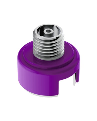 UP70928-M30X3.5 Thread-On Shift Knob Mounting Adapter For Eaton Fuller Style 13/15/18 Shifter - Candy Purple