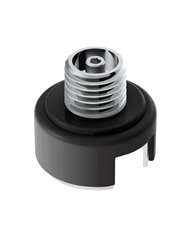 UP70929-M30X3.5 Thread-On Shift Knob Mounting Adapter For Eaton Fuller Style 13/15/18 Shifter - Matte Black