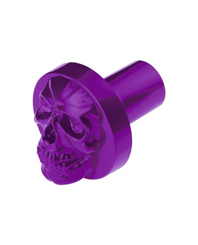 UP71018-Skull Air Valve Knob - Candy Purple
