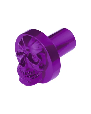 UP71018-Skull Air Valve Knob - Candy Purple