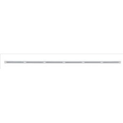 UP37952-79-1/2" Stainless Bumper Light Bracket With 6X 19 LED 12" Light Bars - Amber LED/Clear Lens