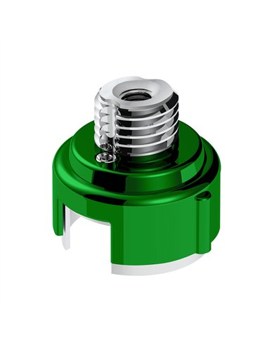 UP71053-M30X3.5 Thread-On Gearshift Adapter W/LED Mount For Eaton-Fuller 13/15/18 Speed-Emerald Green