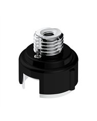 UP71060-M30X3.5 Thread-On Gearshift Adapter W/LED Mount For Eaton-Fuller 13/15/18 Speed-Matte Black