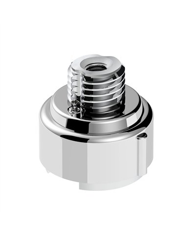 UP71065-M30X3.5 Thread-On Gearshift Adapter W/LED Mount For Eaton-Fuller 9/10 Speed -Liquid Silver