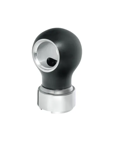 UP71161-Thread-On Charlotte Style Gearshift Knob With 9/10 Speed Adapter-Matte Black