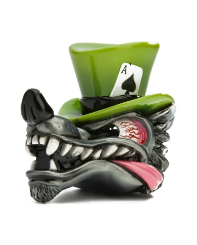 Wolf in Top Hat - Nitro Green Wolf in Top Hat - Nitro Green