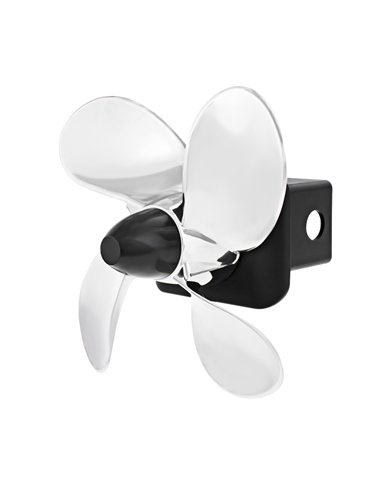 UP77009-Spinning Propeller Hitch Cover For 2" X 2" Trailer Hitch Receivers