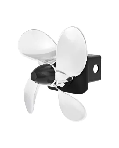 UP77009-Spinning Propeller Hitch Cover For 2" X 2" Trailer Hitch Receivers