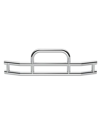 UP80027-HighwayShield I10-304 Stainless Steel Grille Guard & Bracket Kit For 2018-2024 Volvo VNL