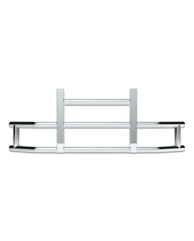 UP80036-HighwayShield I25-304 Stainless Steel Grille Guard & Bracket Kit For 2018-2024 Volvo VNL