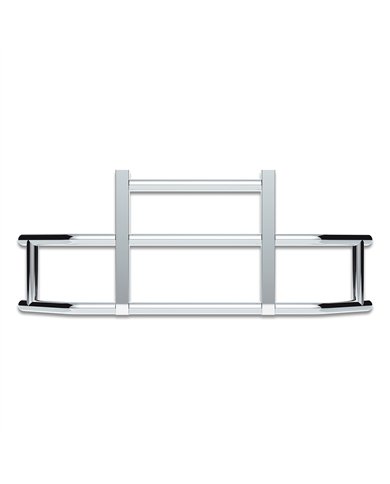 UP80044-HighwayShield I25 R-304 Stainless Steel Grille Guard & Bracket Kit For 2018-2026 Freightliner Cascadia