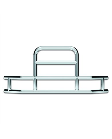 UP80047-HighwayShield I85-304 Stainless Steel Grille Guard & Bracket Kit For 2008-2017 Freightliner Cascadia
