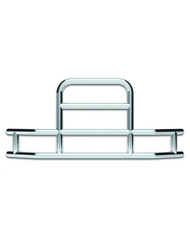 UP80047-HighwayShield I85-304 Stainless Steel Grille Guard & Bracket Kit For 2008-2017 Freightliner Cascadia