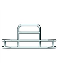 UP80047-HighwayShield I85-304 Stainless Steel Grille Guard & Bracket Kit For 2008-2017 Freightliner Cascadia