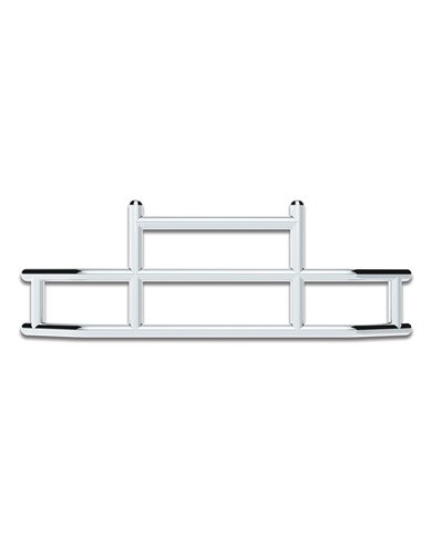 UP80067-HighwayShield I20-304 Stainless Steel Grille Guard & Bracket Kit For 2012-2021 Peterbilt 579