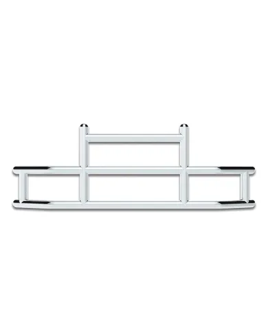 UP80067-HighwayShield I20-304 Stainless Steel Grille Guard & Bracket Kit For 2012-2021 Peterbilt 579
