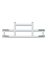 UP80067-HighwayShield I20-304 Stainless Steel Grille Guard & Bracket Kit For 2012-2021 Peterbilt 579