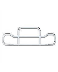 UP80098-HighwayShield I40-304 Stainless Steel Grille Guard & Bracket Kit For 2018-2026 Freightliner Cascadia