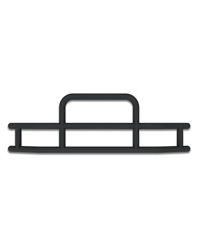 UP80119-HighwayShield I15-Matte Black Grille Guard & Bracket Kit For 2008-2017 Freightliner Cascadia