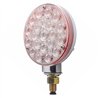 UP38125-21 LED Single Face Turn Signal Light - Red LED/Clear Lens